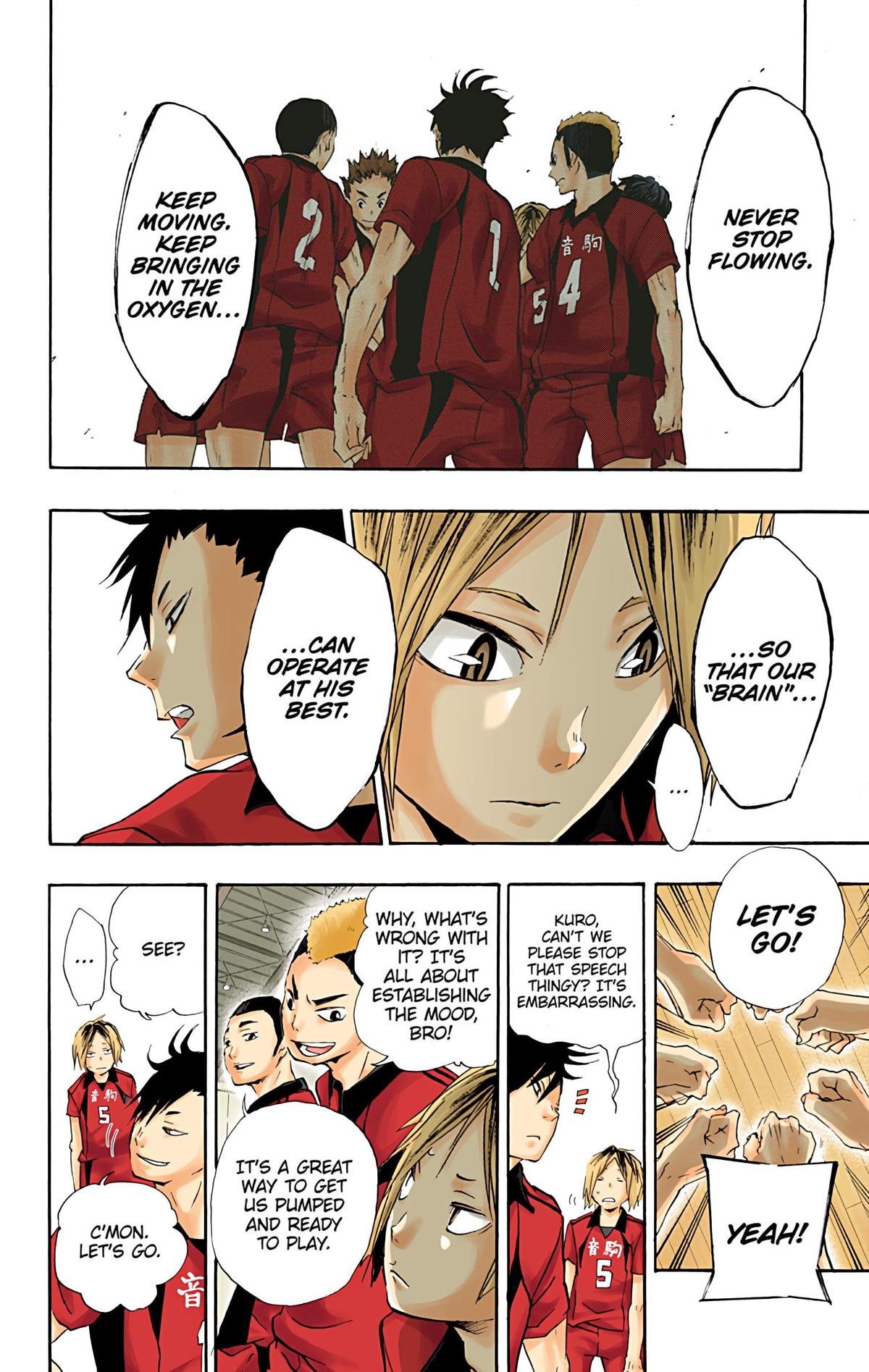 Haikyu!! (Color) Chapter 28