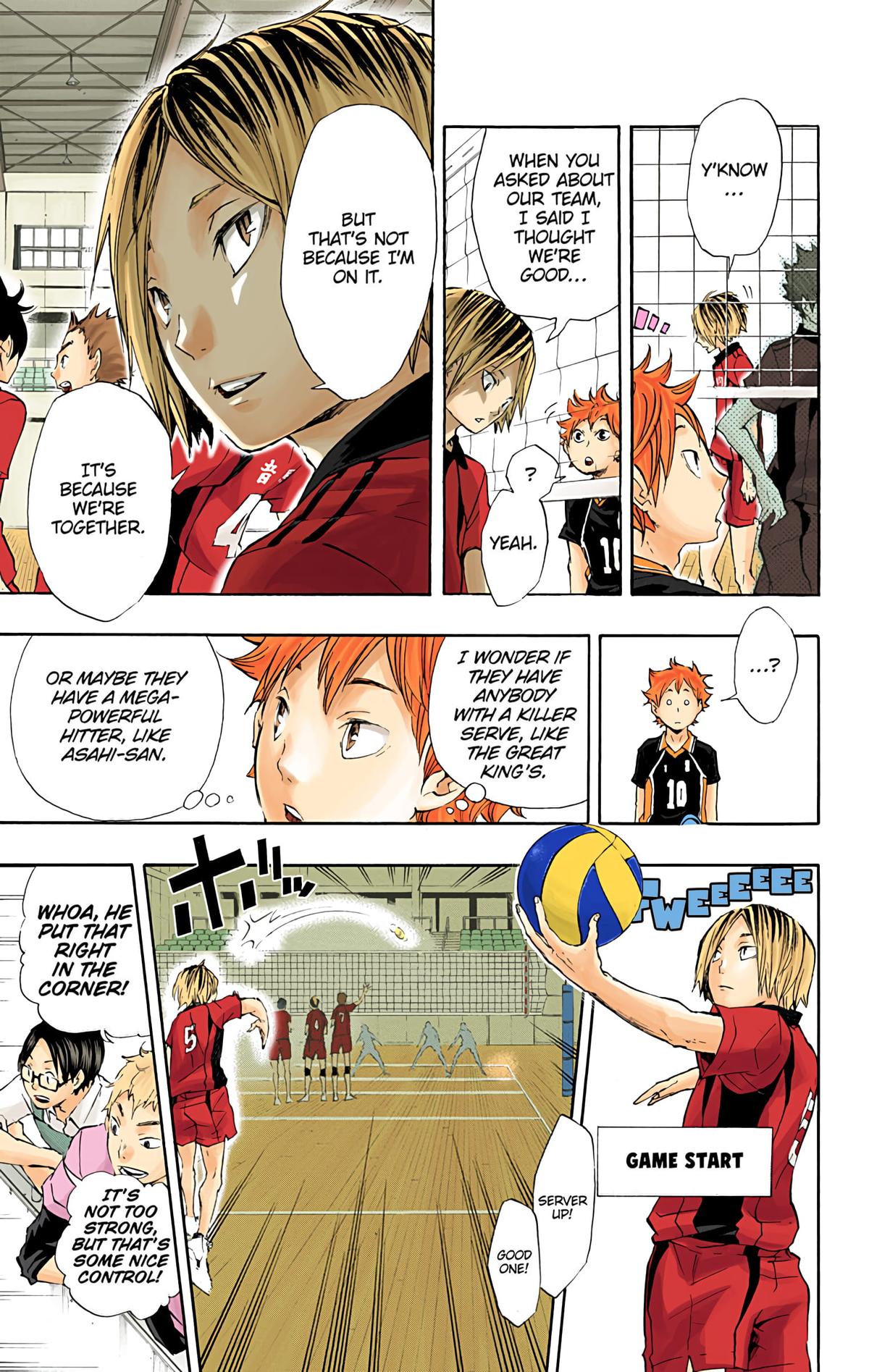 Haikyu!! (Color) Chapter 28