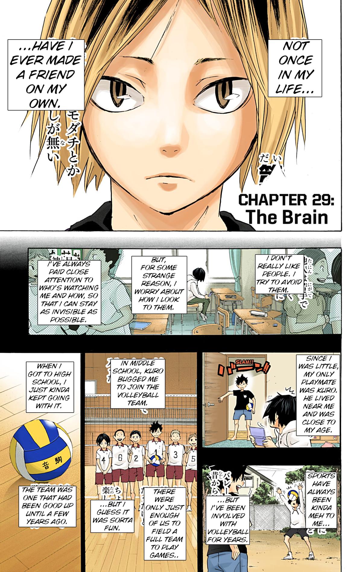 Haikyu!! (Color) Chapter 29