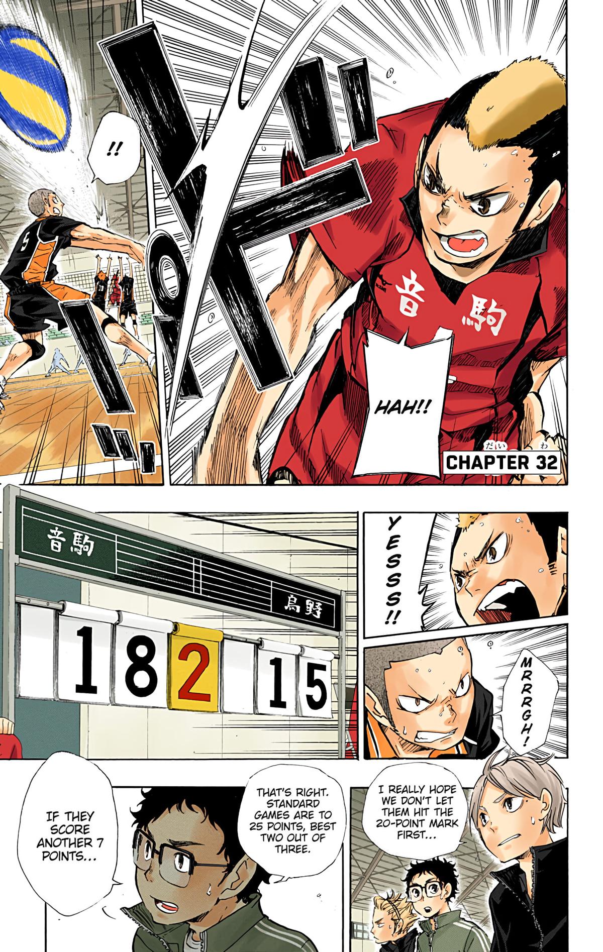 Haikyu!! (Color) Chapter 32