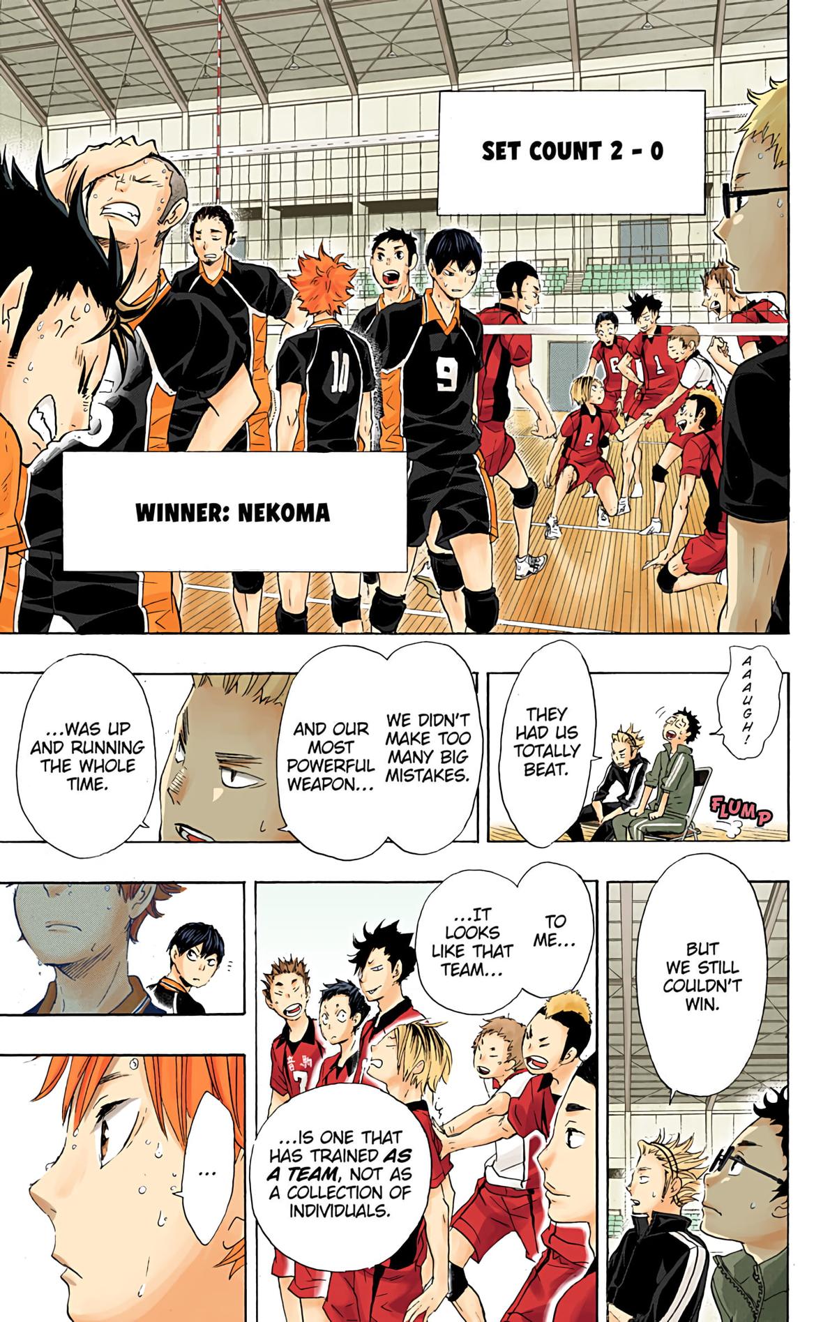Haikyu!! (Color) Chapter 33