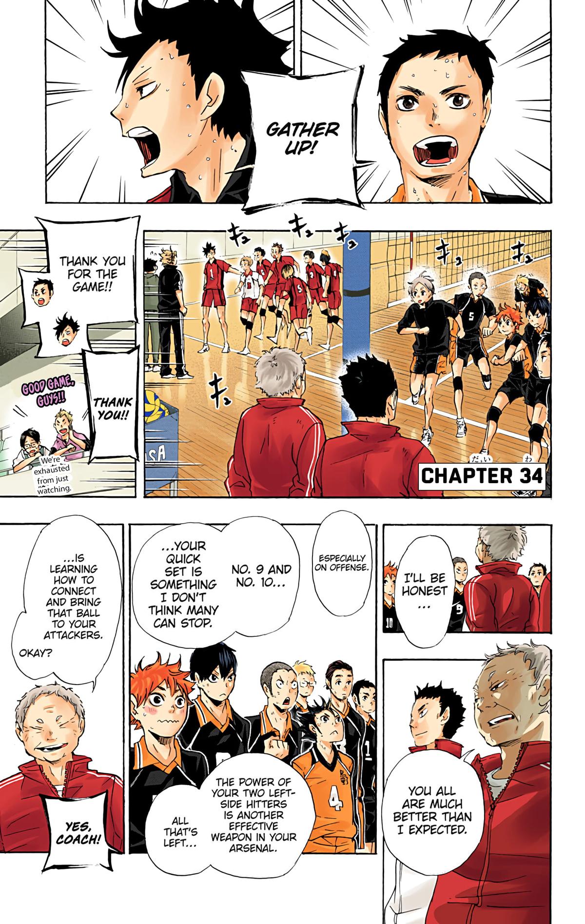 Haikyu!! (Color) Chapter 34