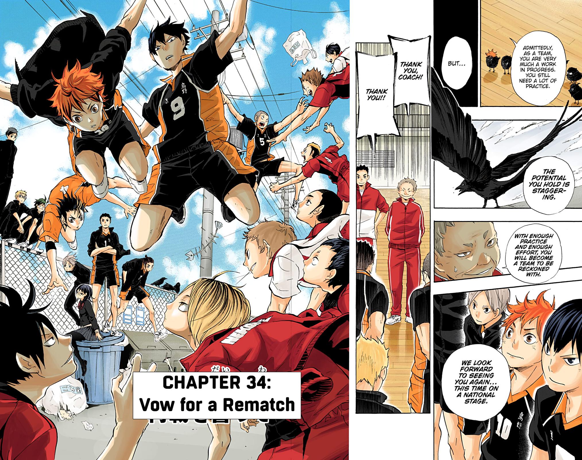 Haikyu!! (Color) Chapter 34
