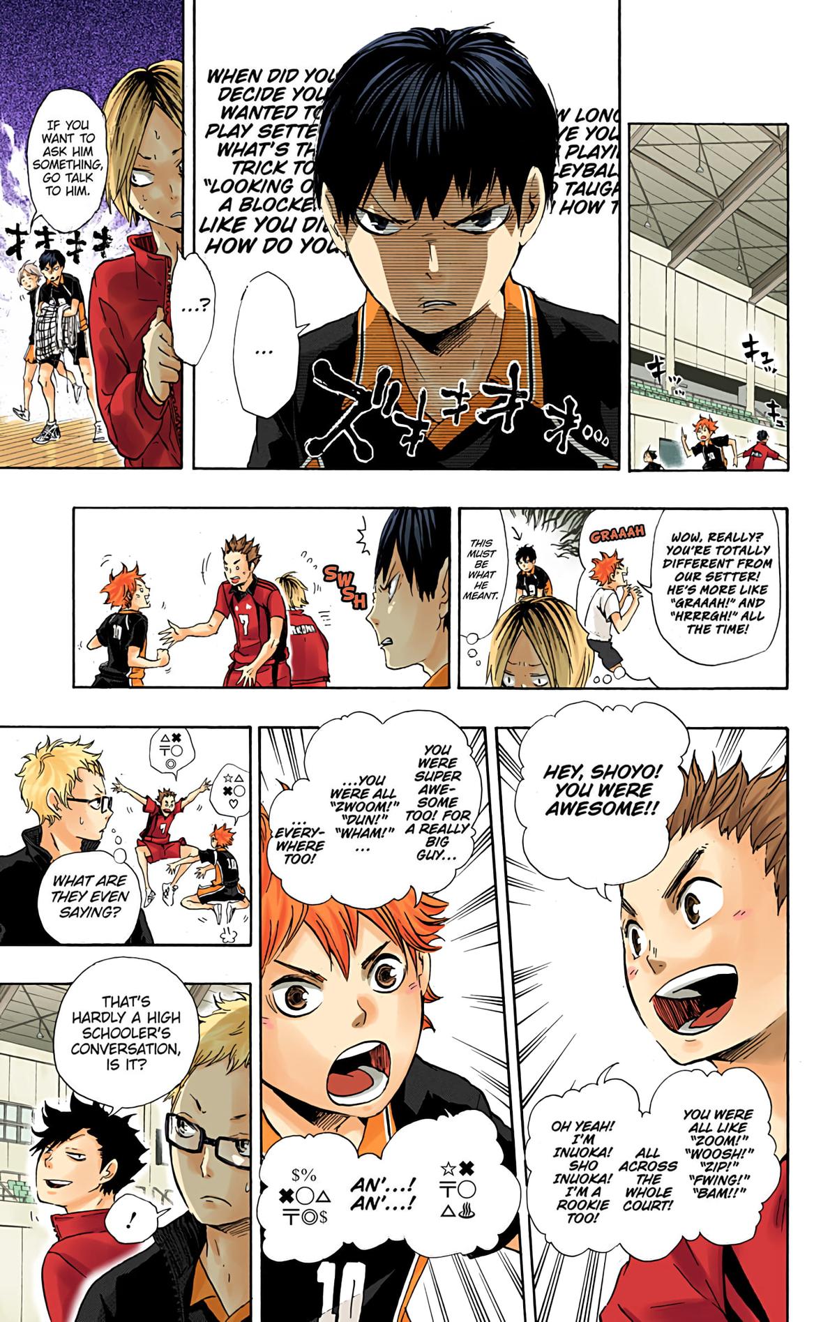 Haikyu!! (Color) Chapter 34