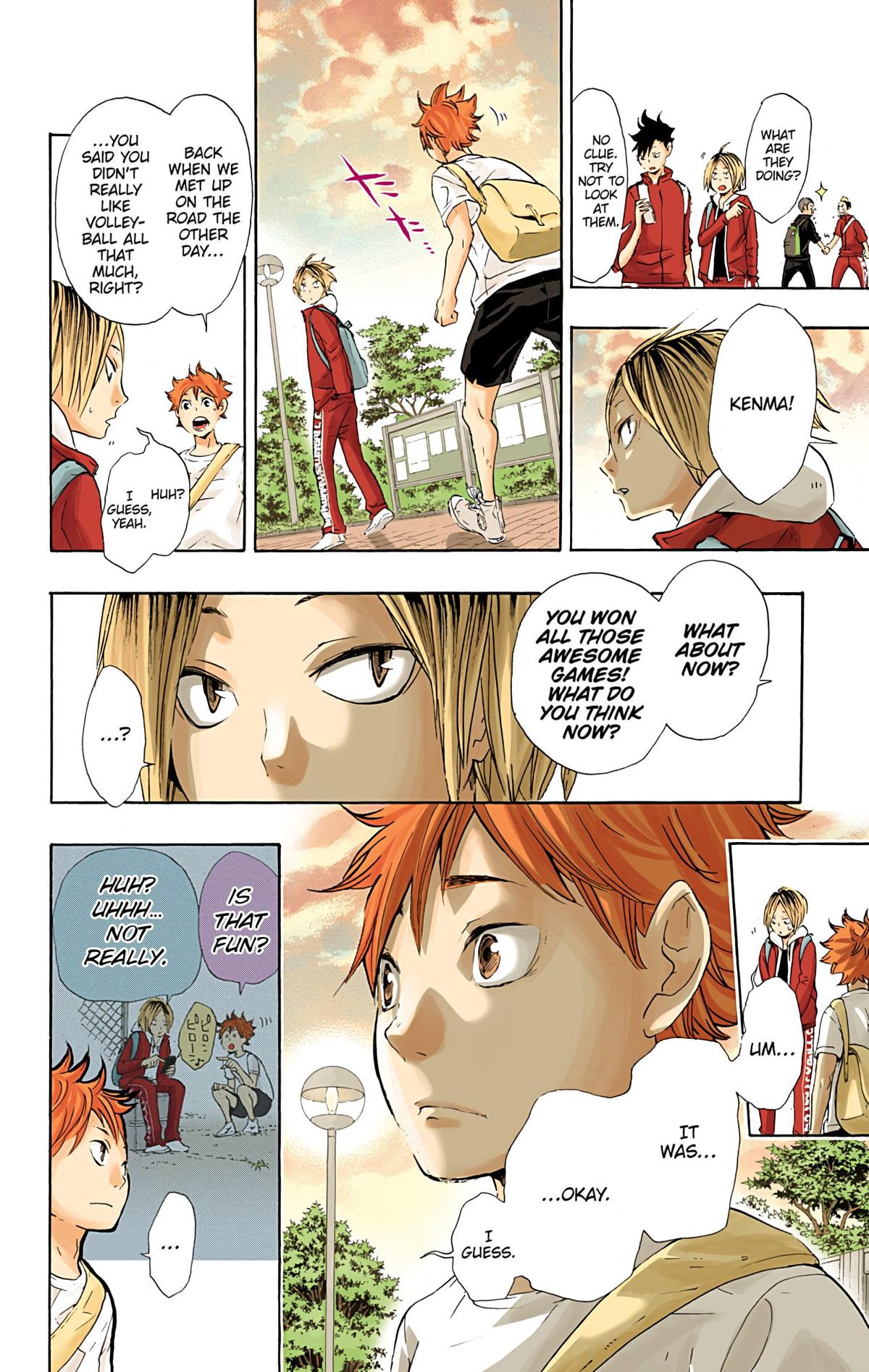 Haikyu!! (Color) Chapter 34