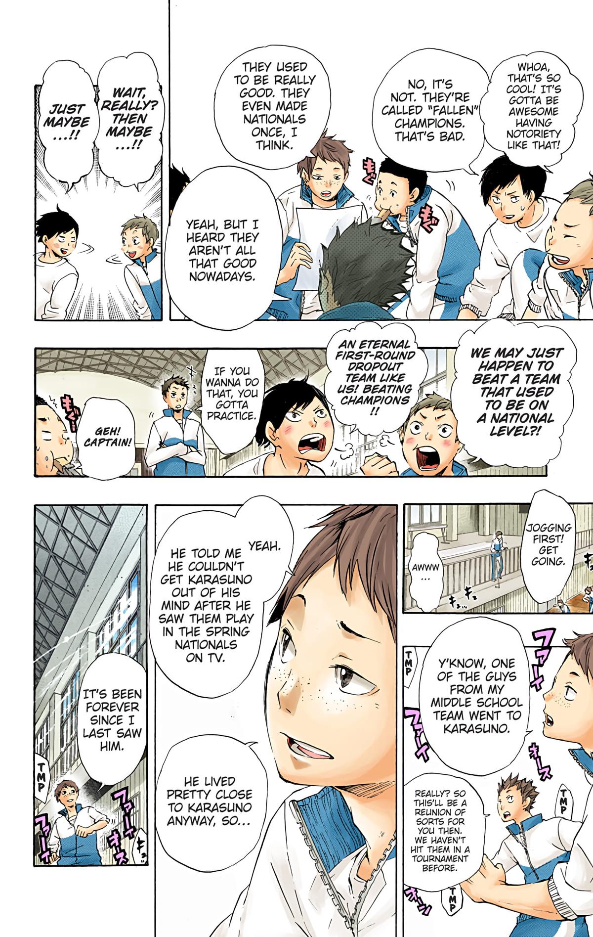 Haikyu!! (Color) Chapter 35
