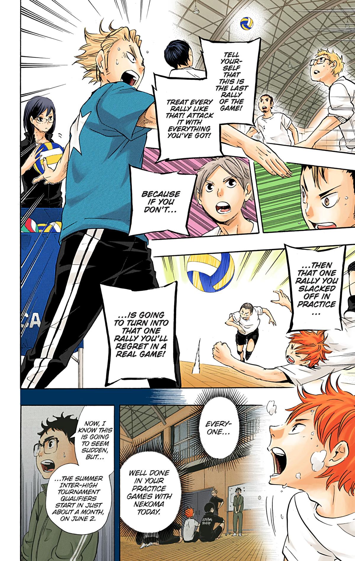 Haikyu!! (Color) Chapter 35
