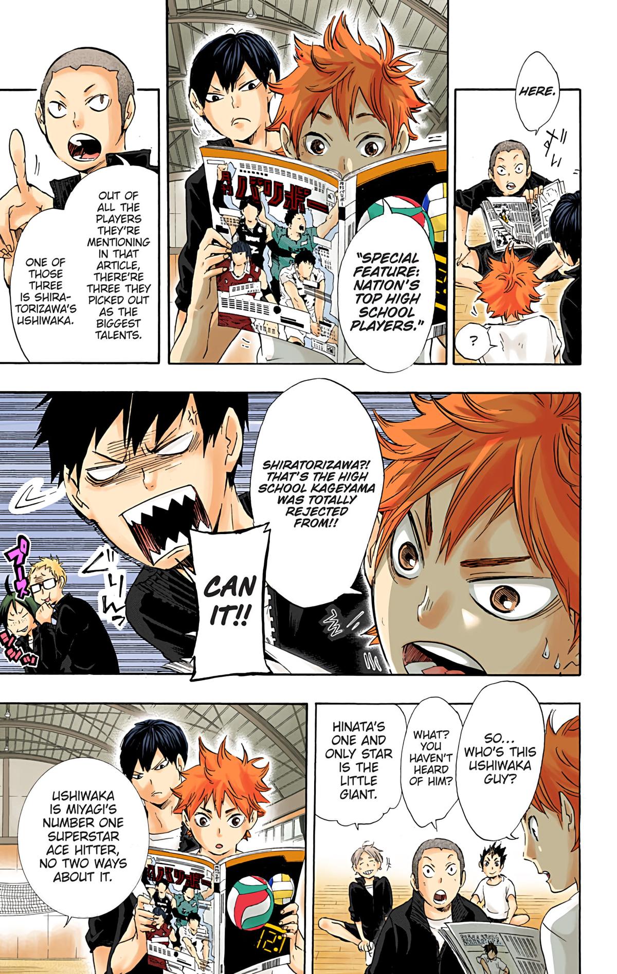Haikyu!! (Color) Chapter 35