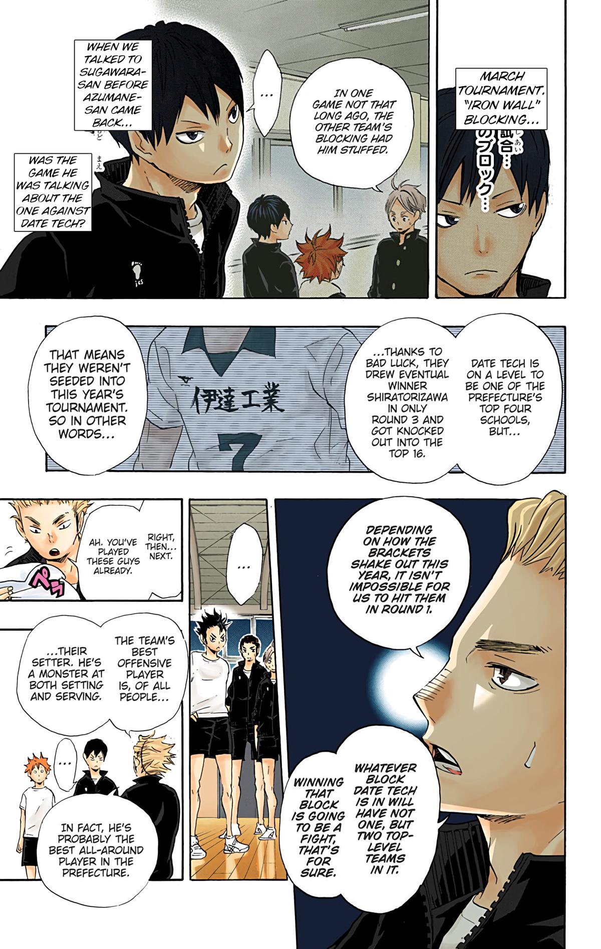 Haikyu!! (Color) Chapter 35