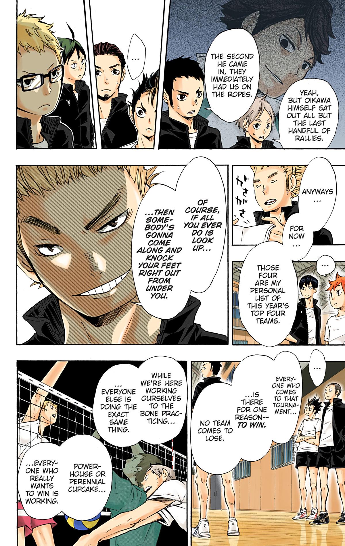 Haikyu!! (Color) Chapter 35