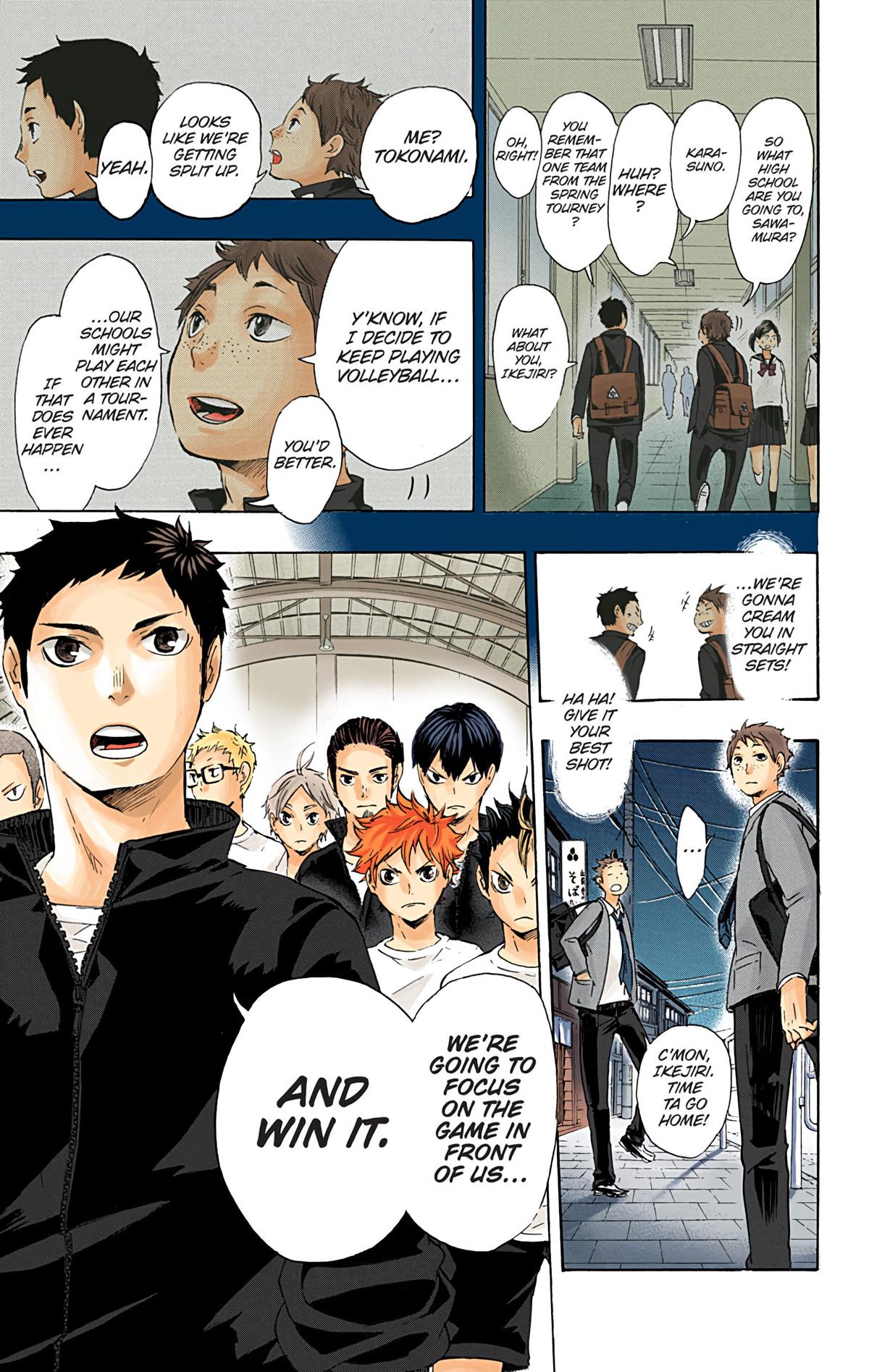 Haikyu!! (Color) Chapter 35