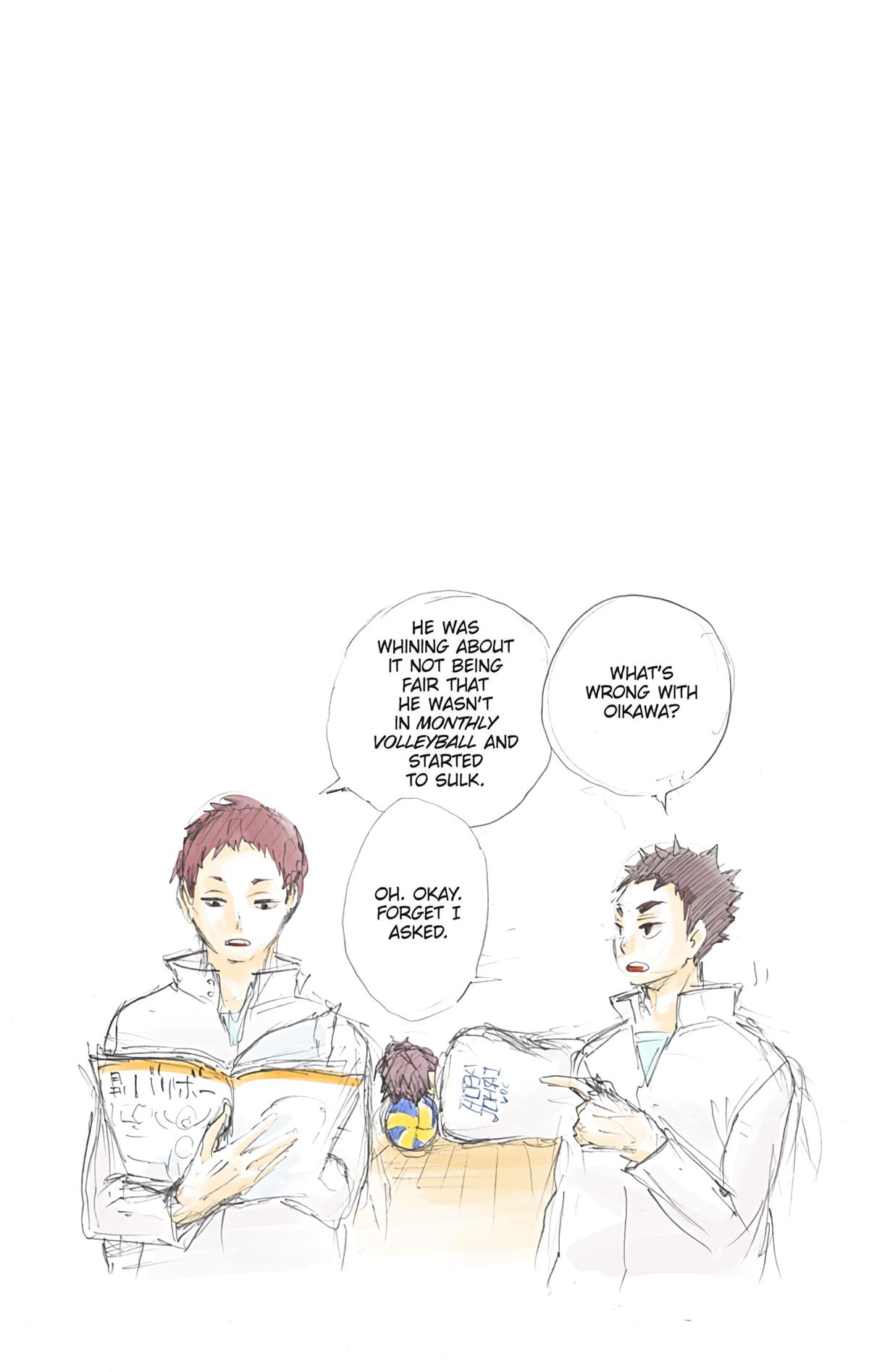 Haikyu!! (Color) Chapter 35