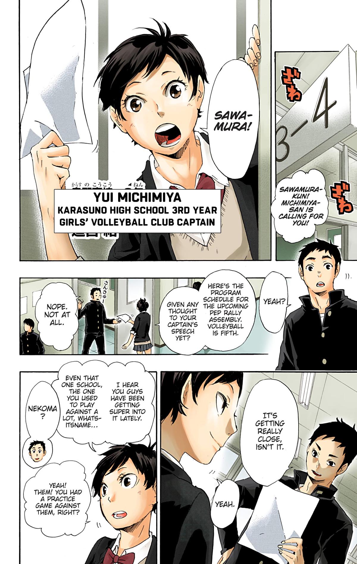 Haikyu!! (Color) Chapter 36