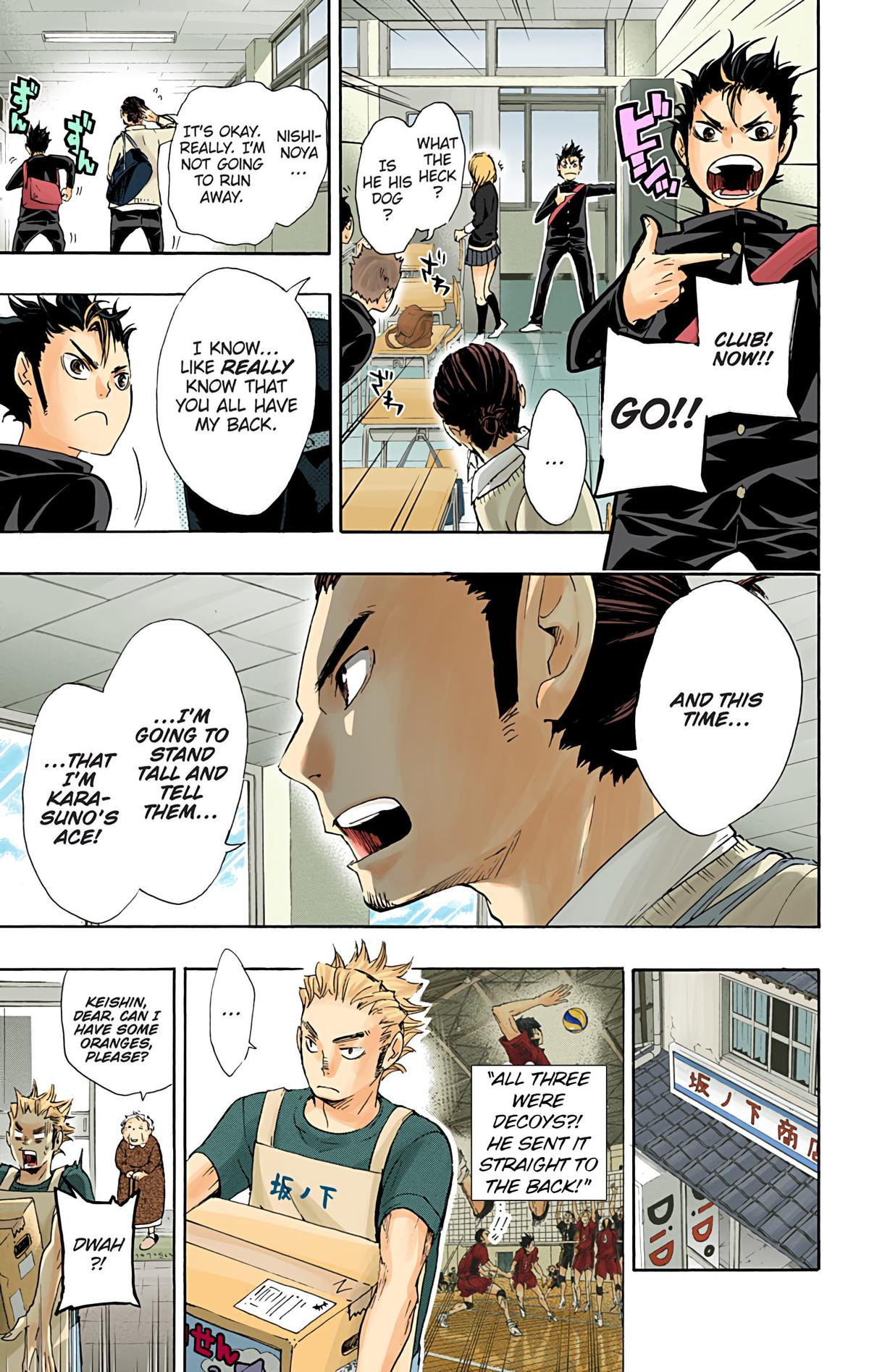 Haikyu!! (Color) Chapter 36