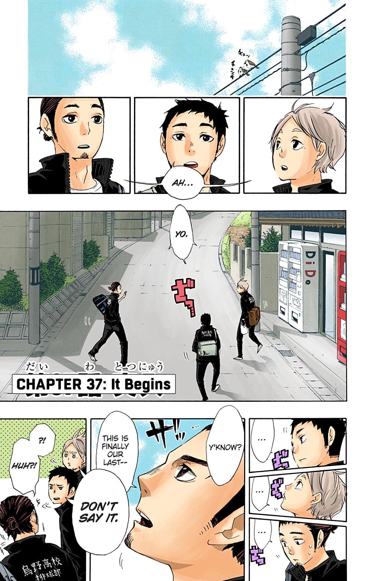 Haikyu!! (Color) Chapter 37