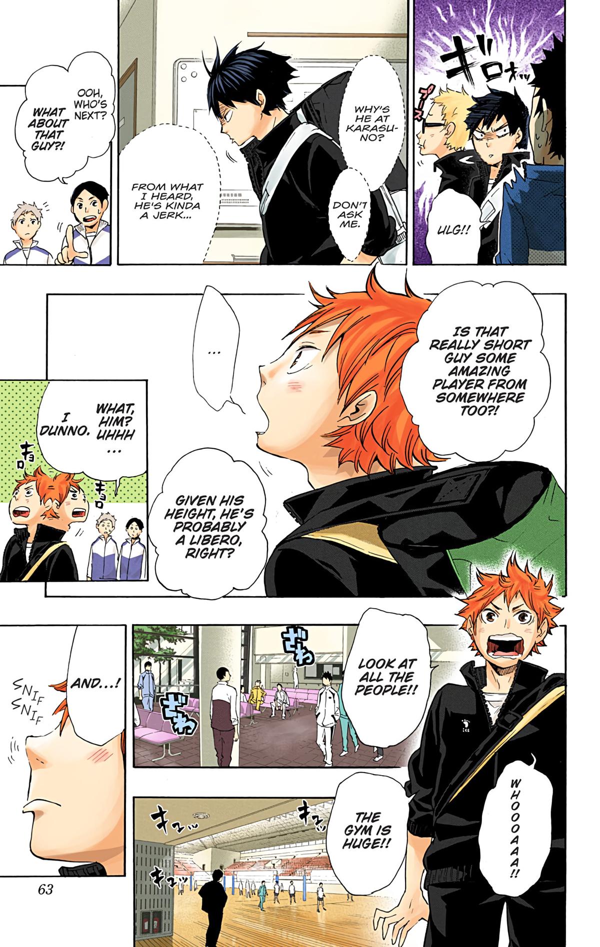 Haikyu!! (Color) Chapter 37