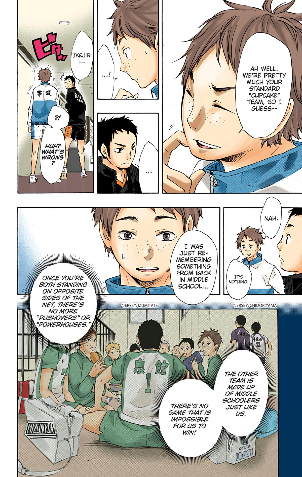 Haikyu!! (Color) Chapter 38