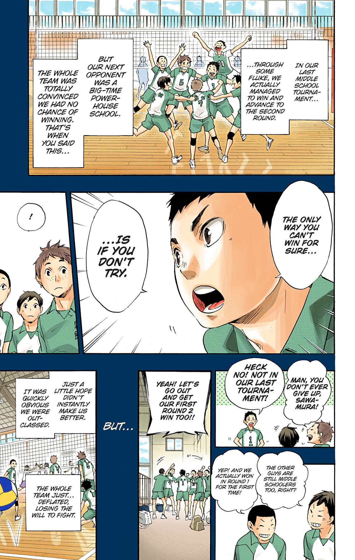 Haikyu!! (Color) Chapter 38