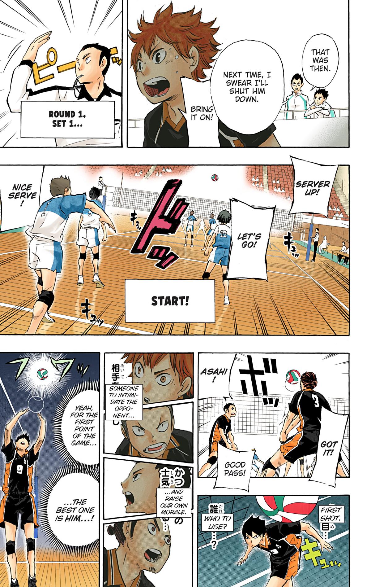 Haikyu!! (Color) Chapter 39