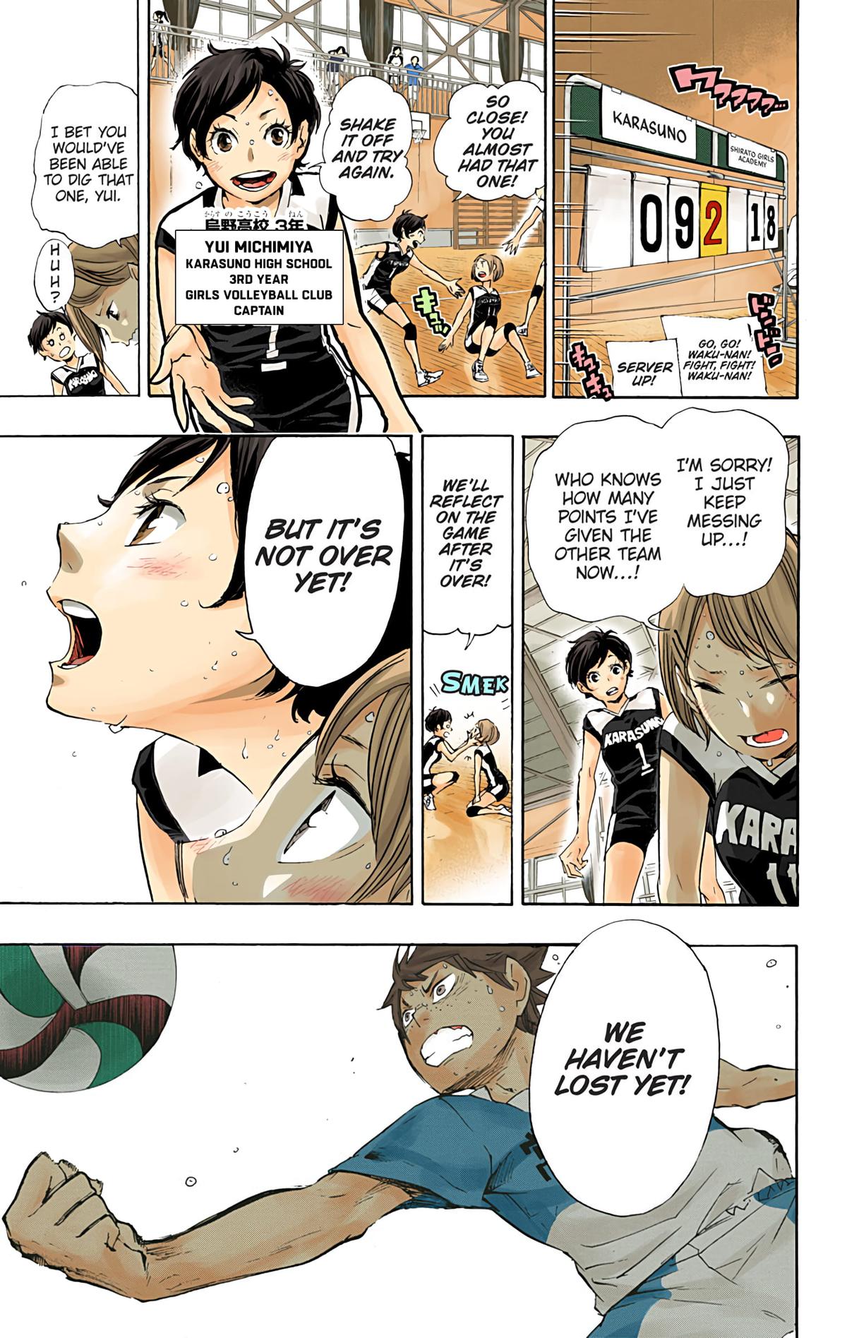 Haikyu!! (Color) Chapter 40