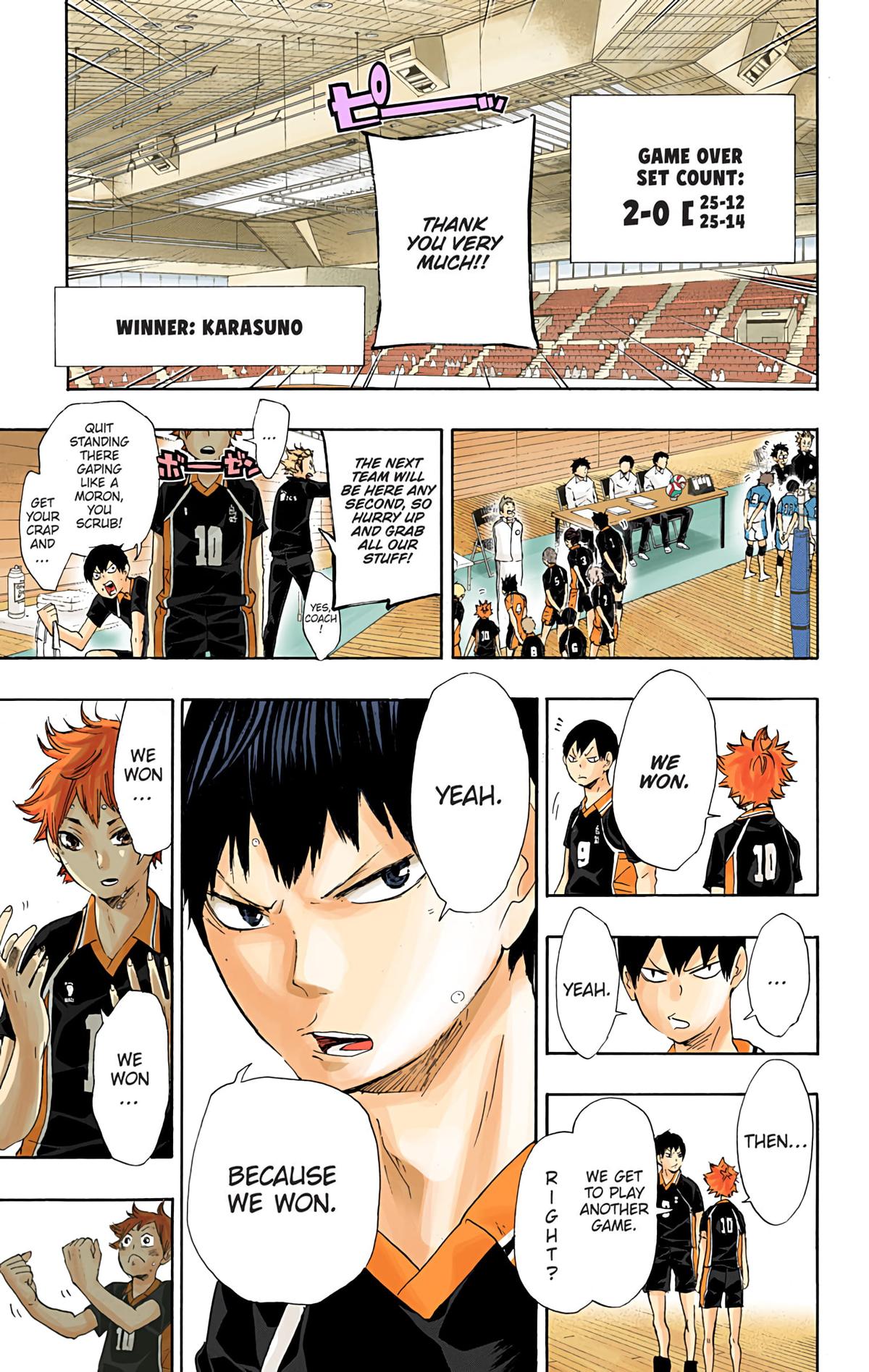 Haikyu!! (Color) Chapter 40