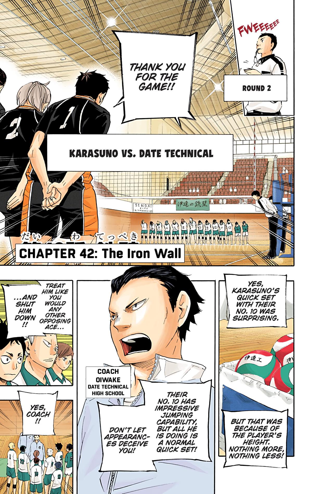 Haikyu!! (Color) Chapter 42
