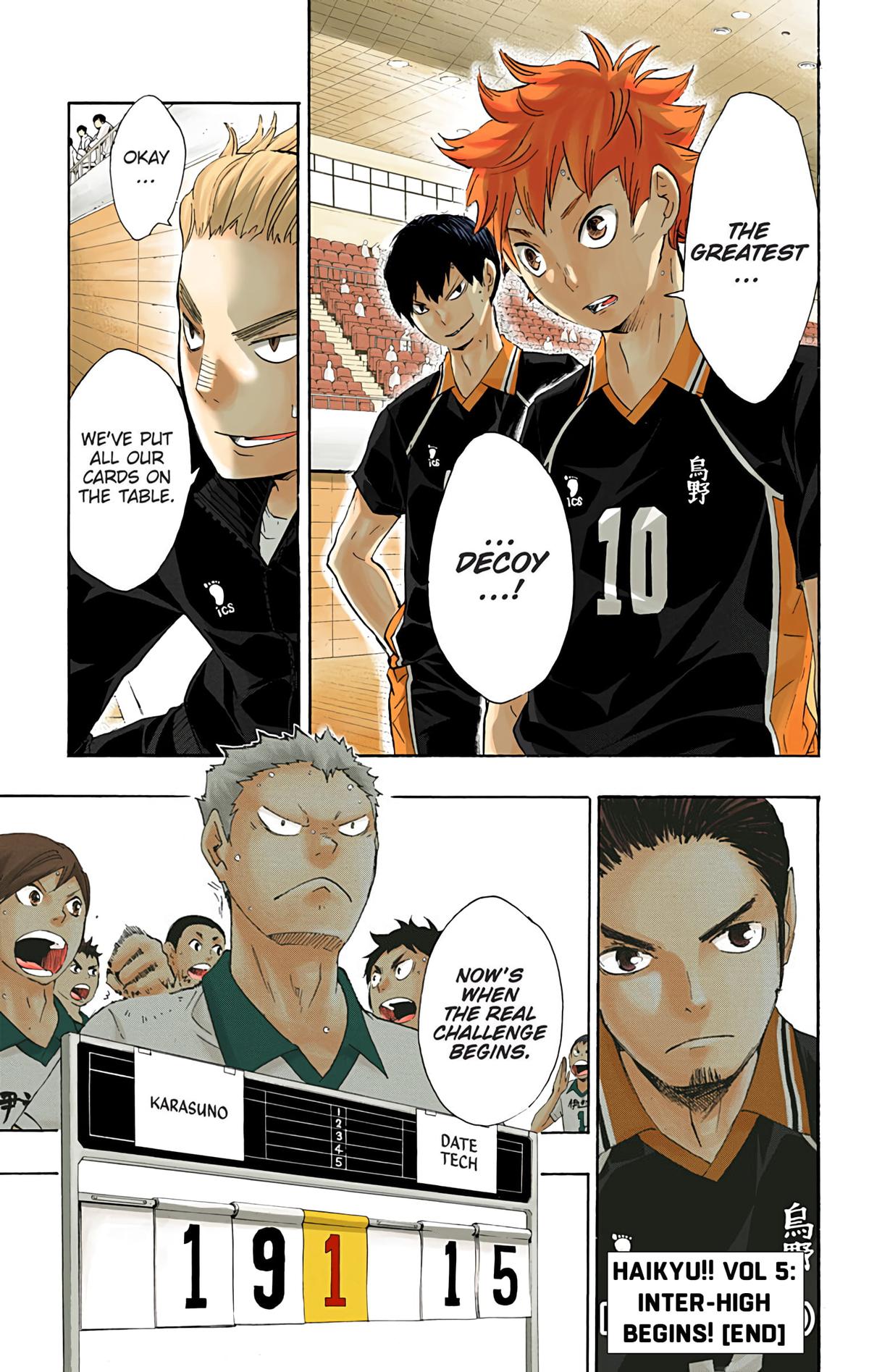 Haikyu!! (Color) Chapter 44