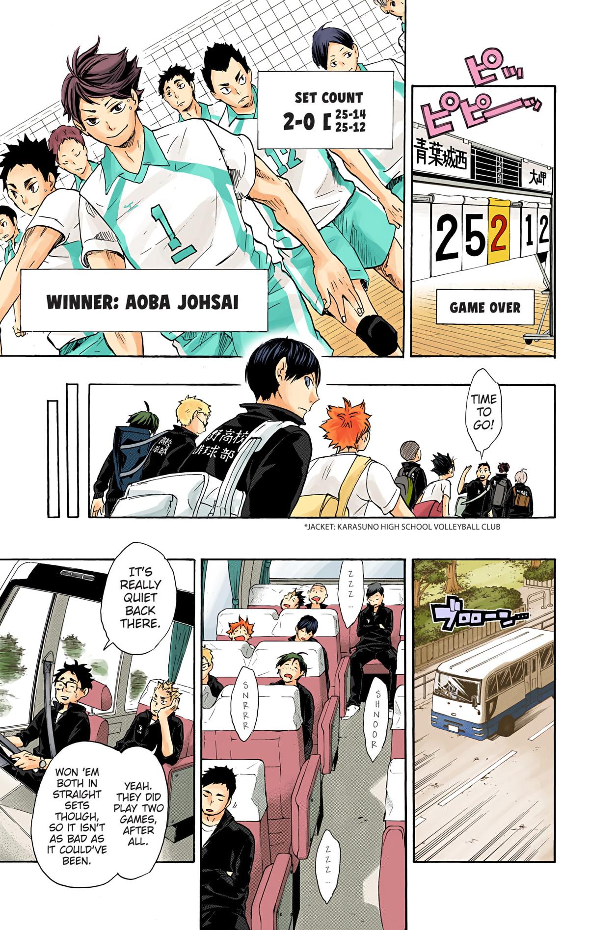 Haikyu!! (Color) Chapter 48
