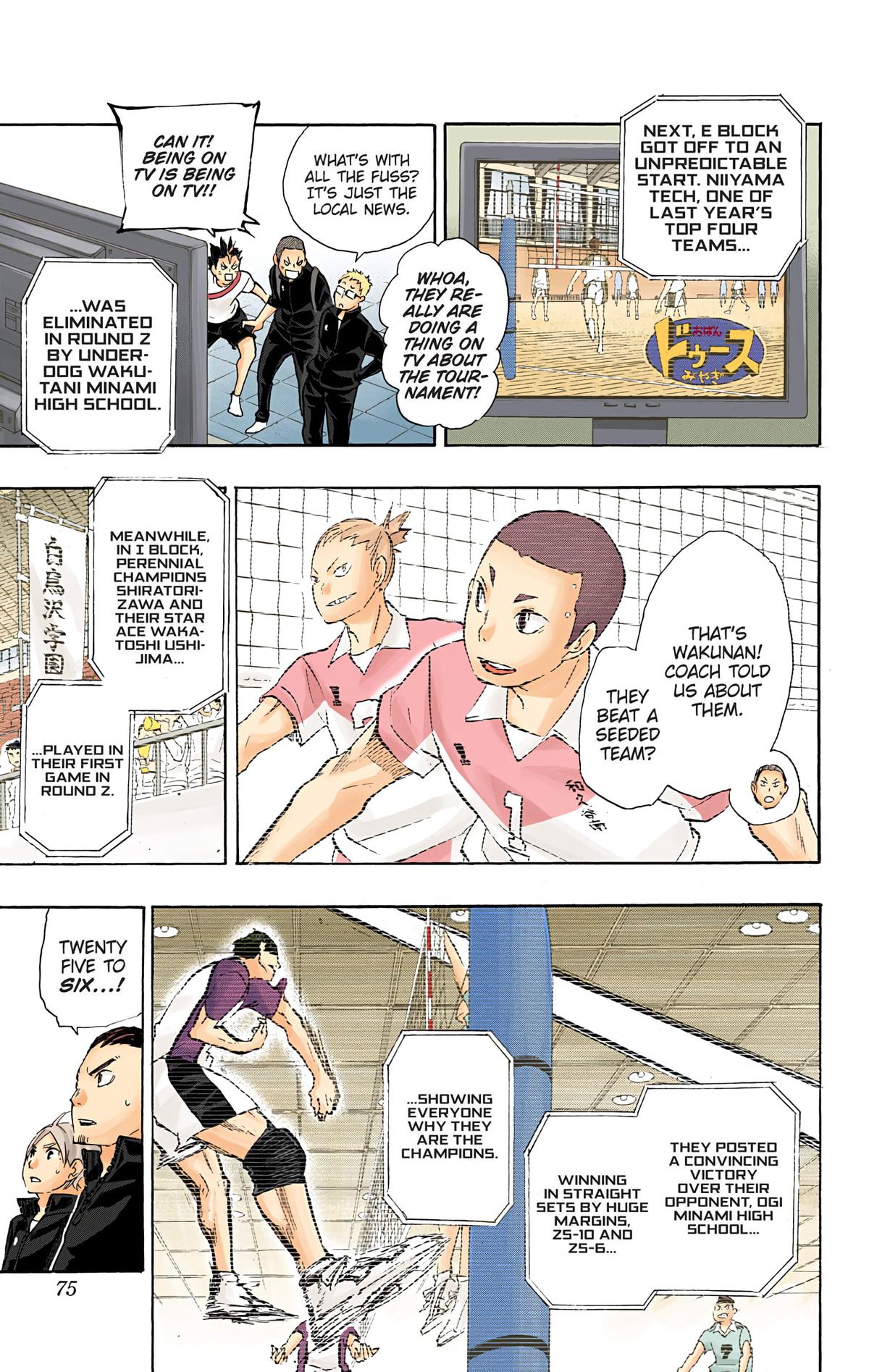 Haikyu!! (Color) Chapter 48