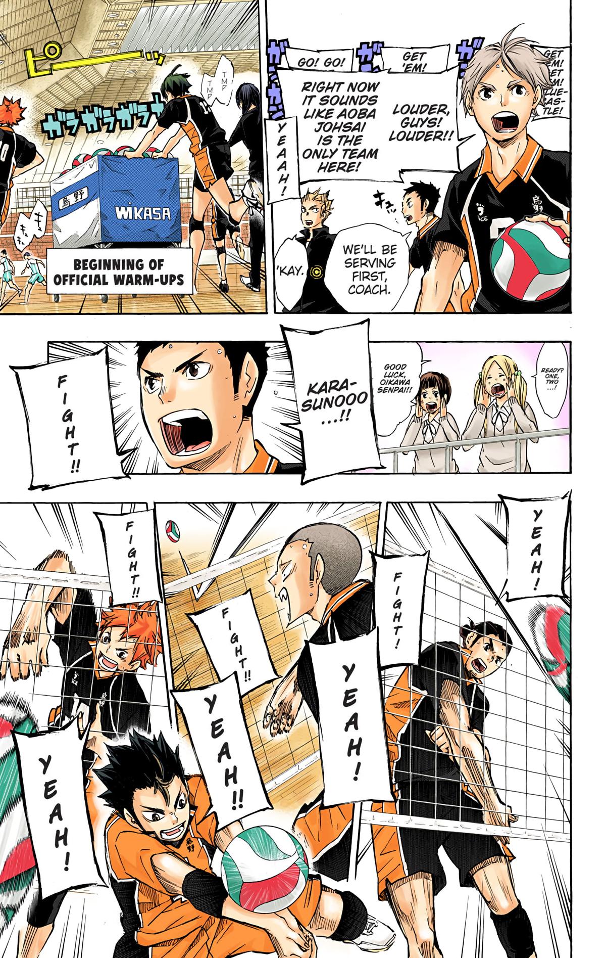 Haikyu!! (Color) Chapter 49