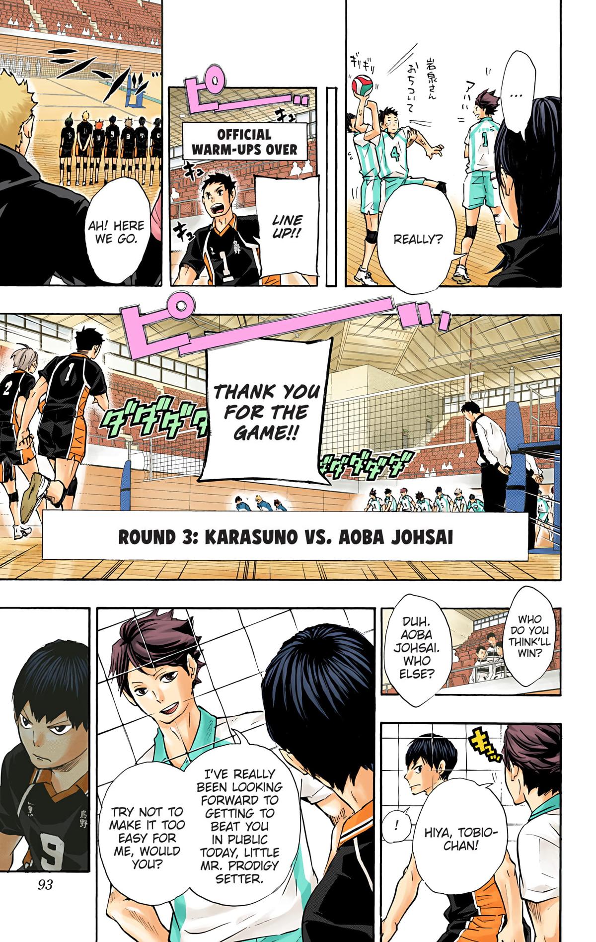 Haikyu!! (Color) Chapter 49