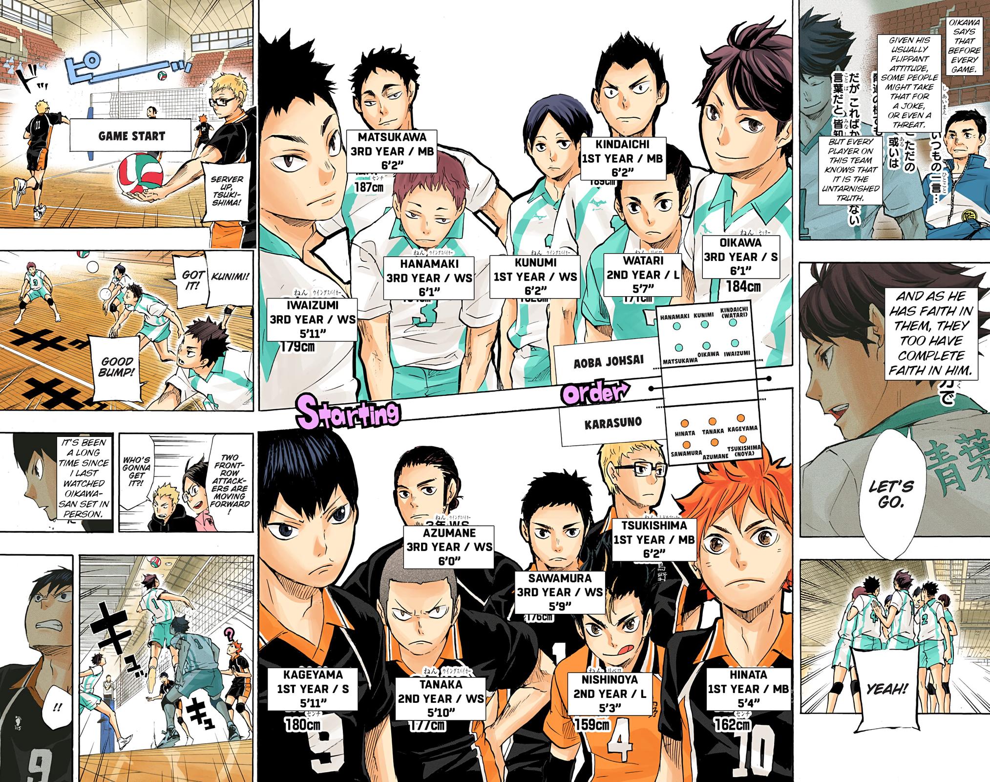 Haikyu!! (Color) Chapter 49