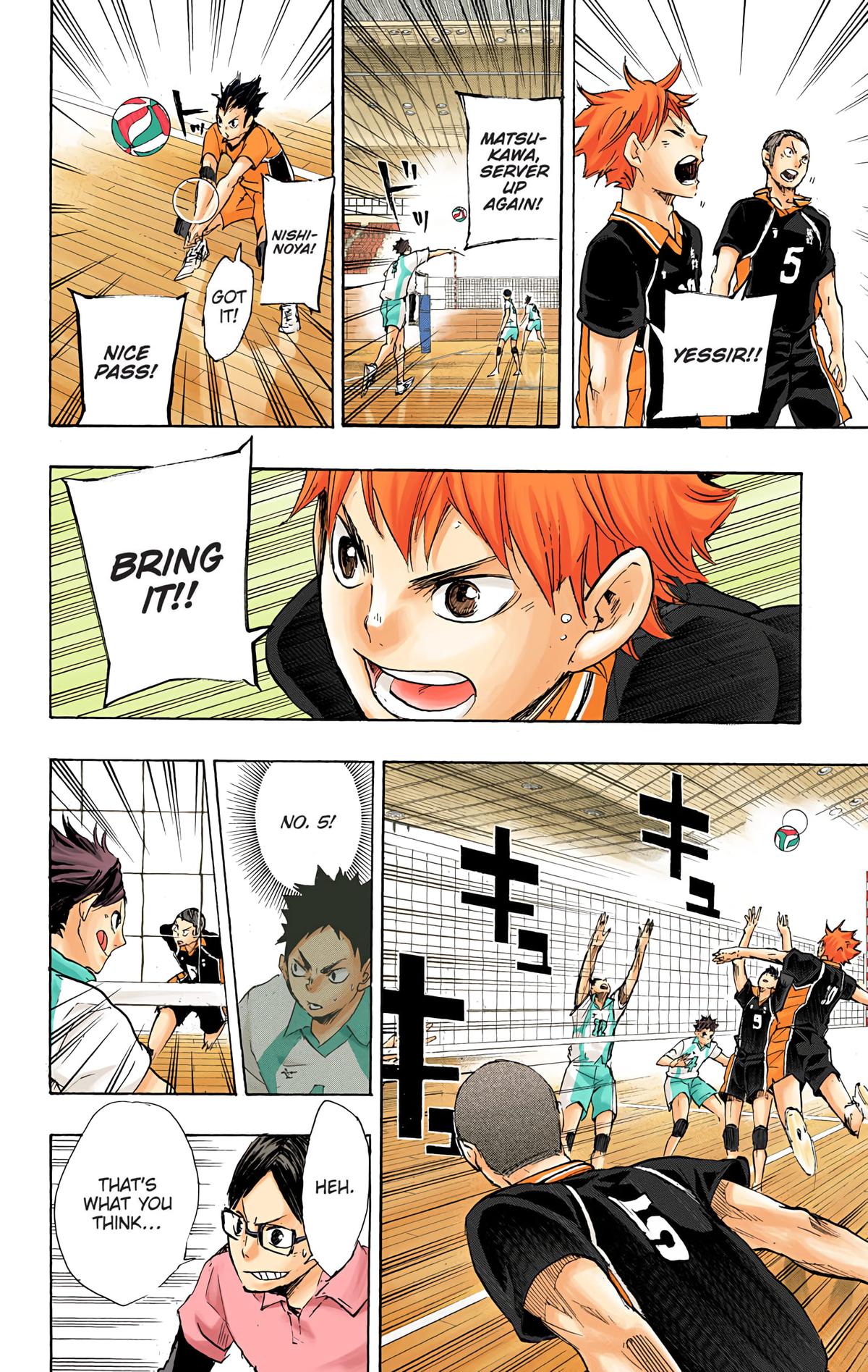 Haikyu!! (Color) Chapter 49