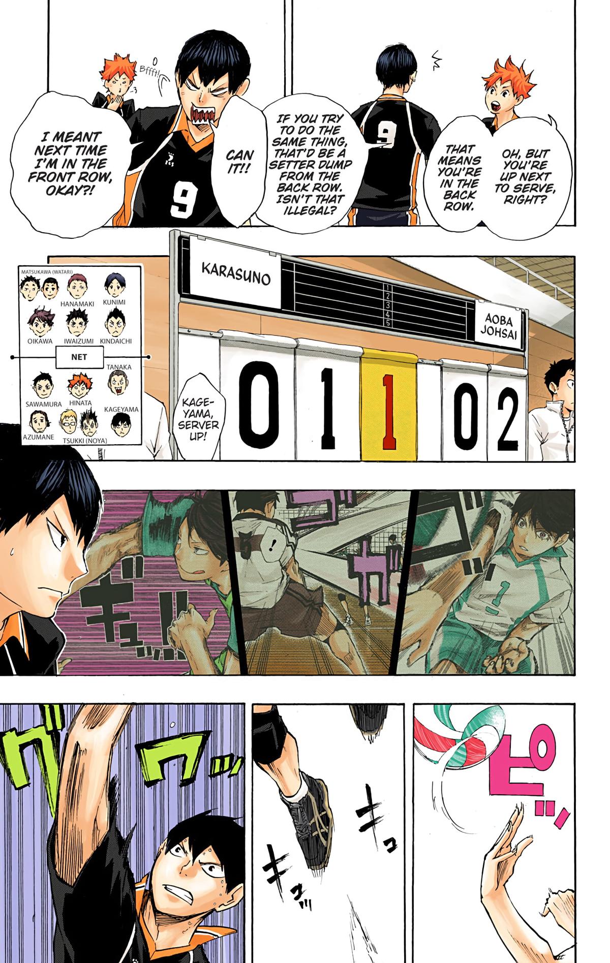 Haikyu!! (Color) Chapter 50