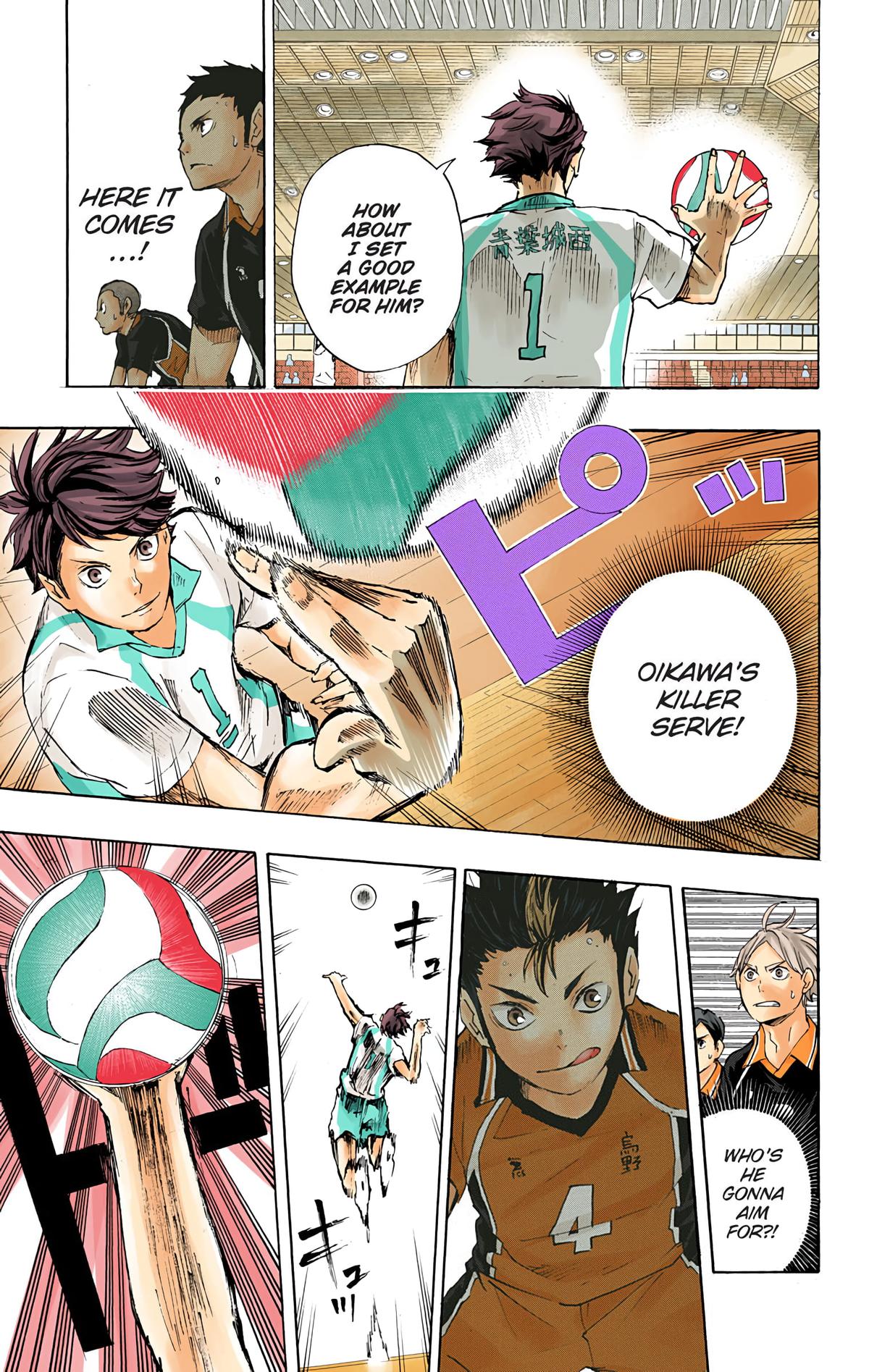 Haikyu!! (Color) Chapter 50