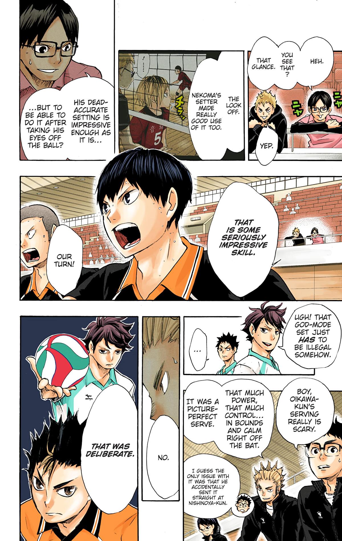 Haikyu!! (Color) Chapter 50