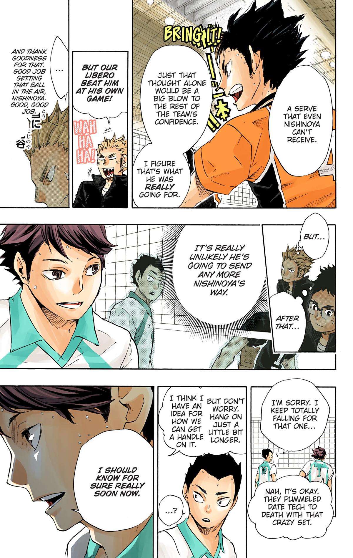 Haikyu!! (Color) Chapter 50