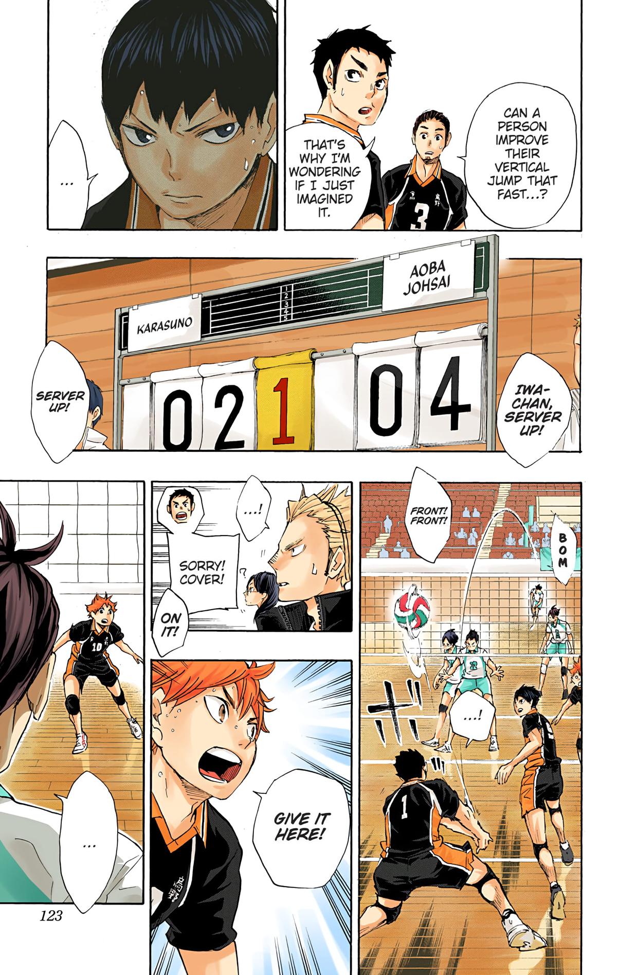 Haikyu!! (Color) Chapter 50