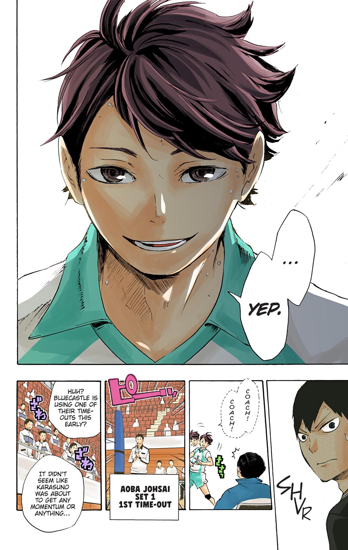 Haikyu!! (Color) Chapter 50