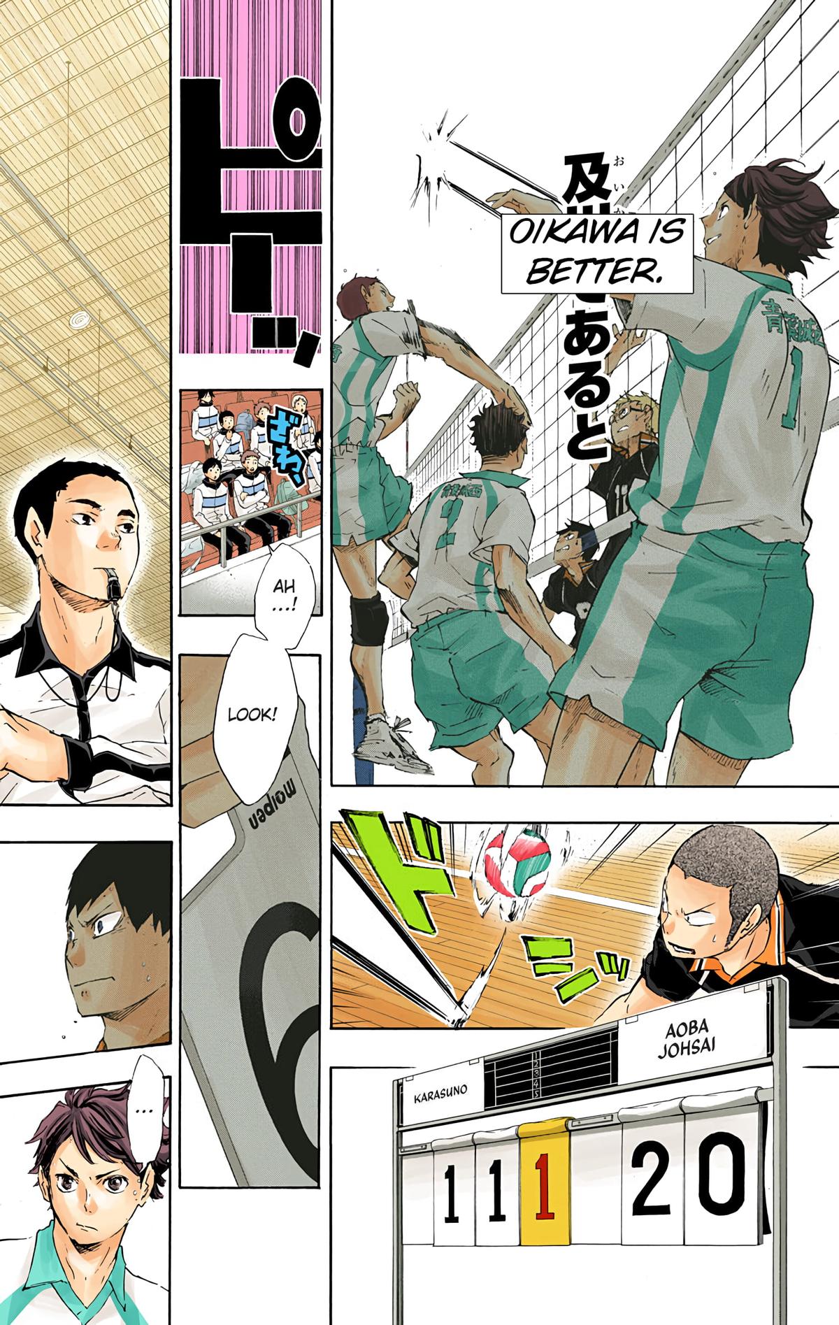 Haikyu!! (Color) Chapter 53