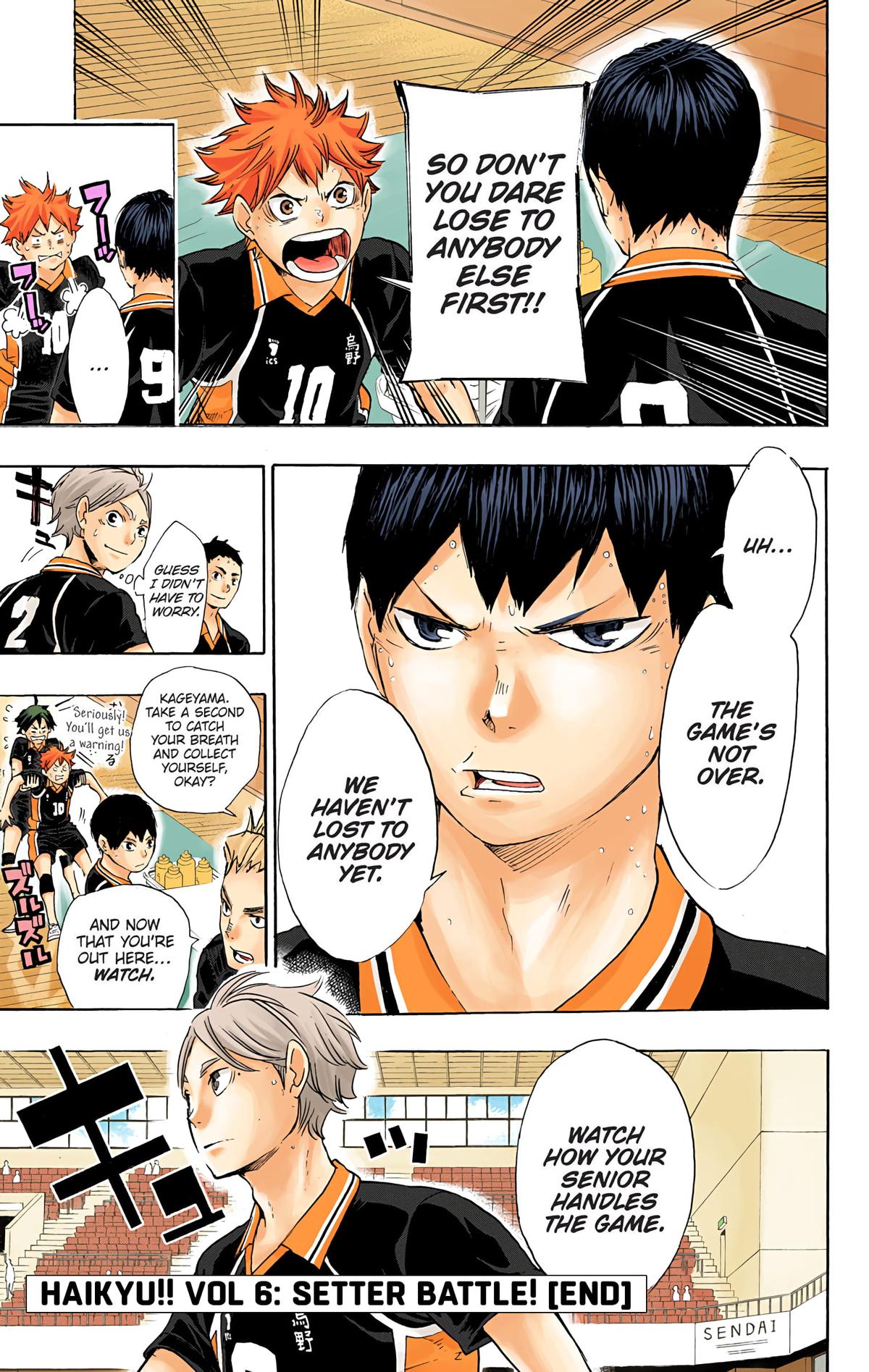 Haikyu!! (Color) Chapter 53