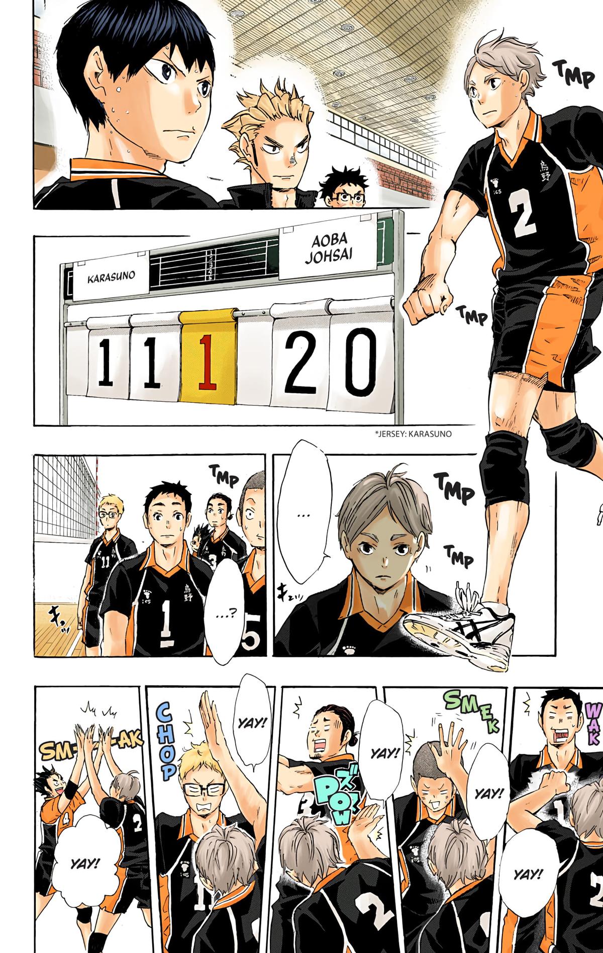 Haikyu!! (Color) Chapter 54