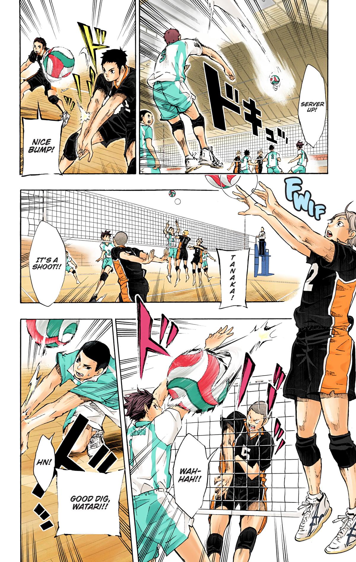 Haikyu!! (Color) Chapter 54