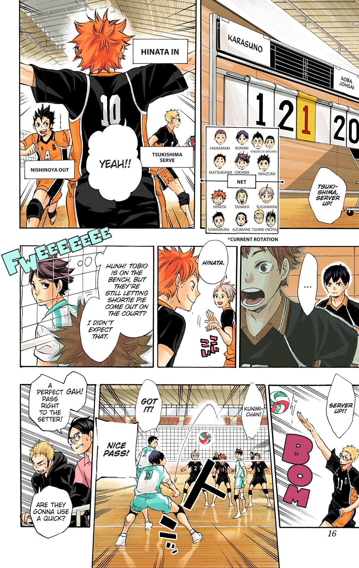 Haikyu!! (Color) Chapter 54