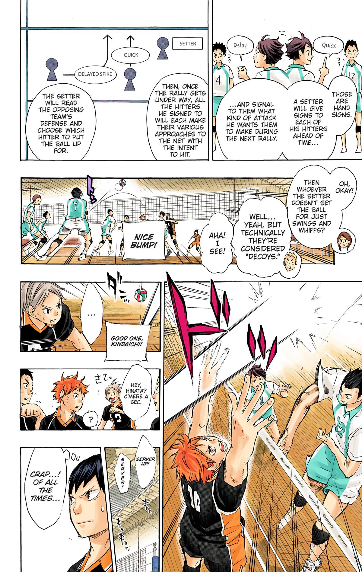 Haikyu!! (Color) Chapter 55