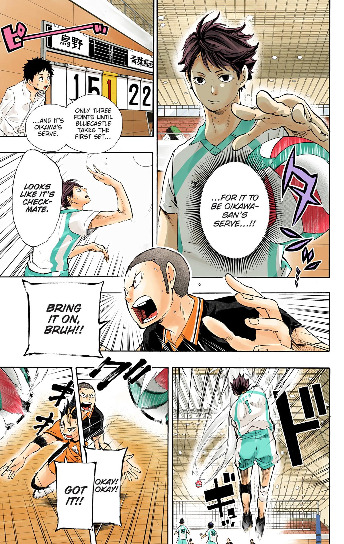 Haikyu!! (Color) Chapter 55