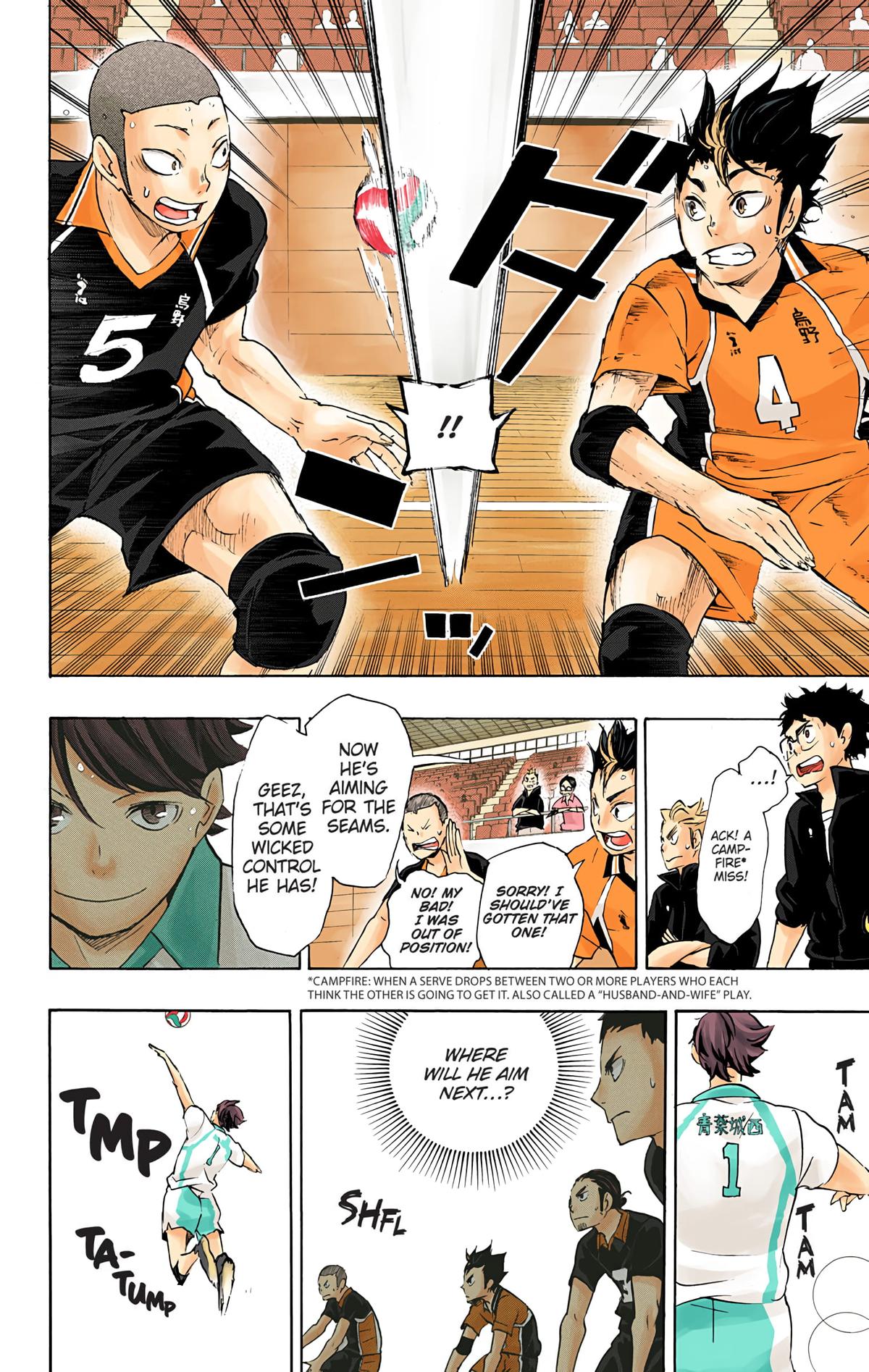 Haikyu!! (Color) Chapter 55
