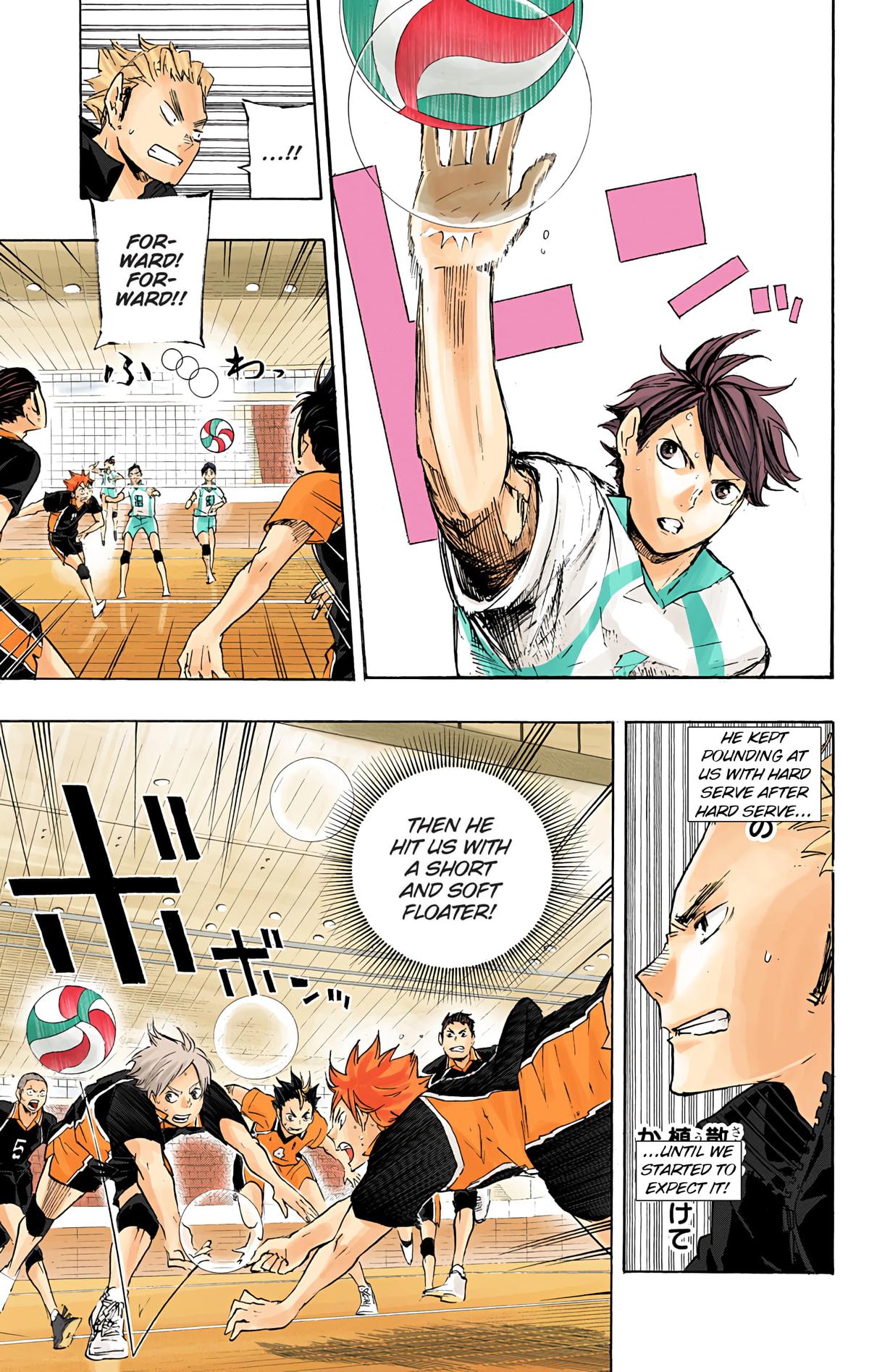 Haikyu!! (Color) Chapter 55