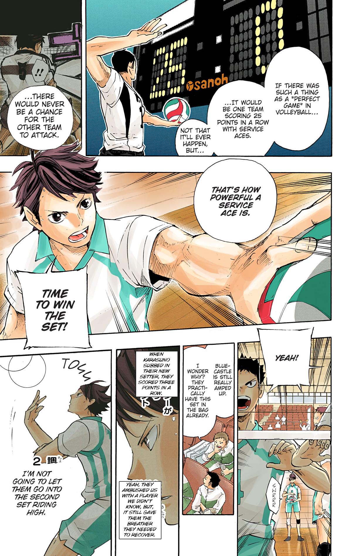 Haikyu!! (Color) Chapter 55