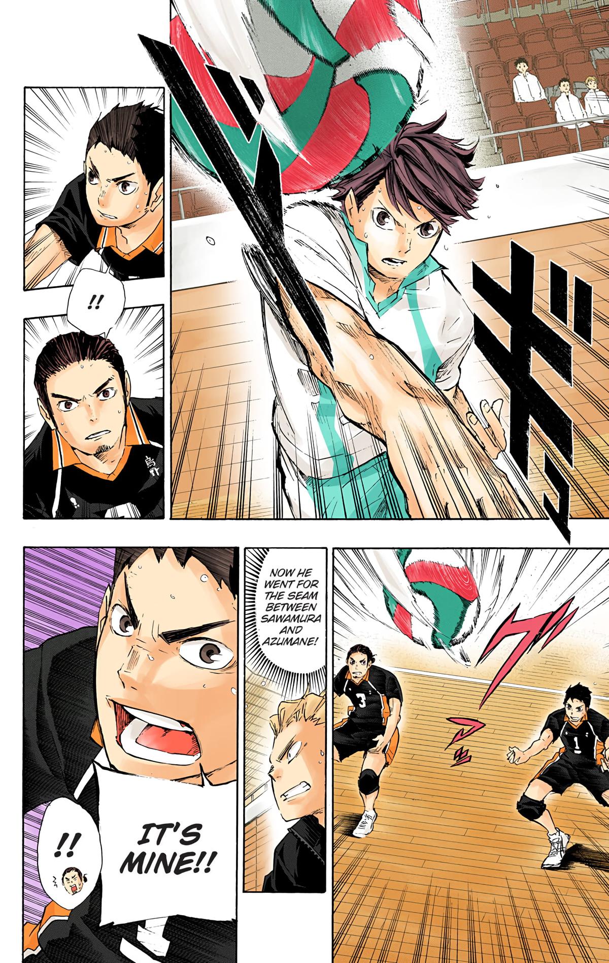 Haikyu!! (Color) Chapter 55